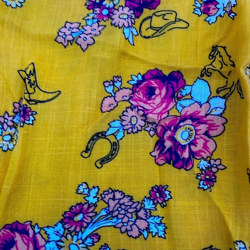 ModCloth western floral skirt - Picture 2 of 3